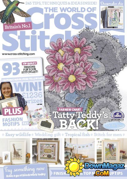 The World of Cross Stitching UK - August 2015 The World of Cross Stitching UK - August 2015