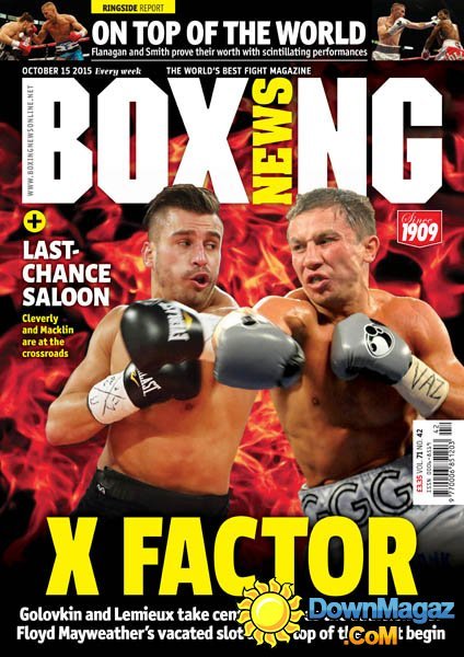 Boxing News UK - 15 October 2015 Boxing News UK - 15 October 2015