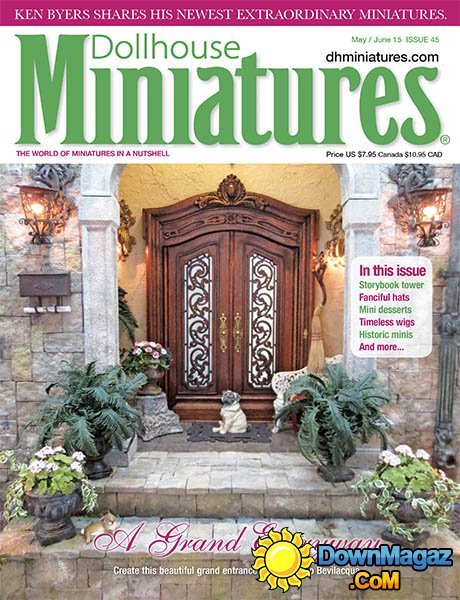 Dollhouse Miniatures - May/June 2015