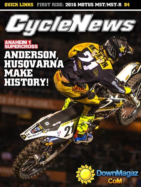 Cycle News - 12 January 2016