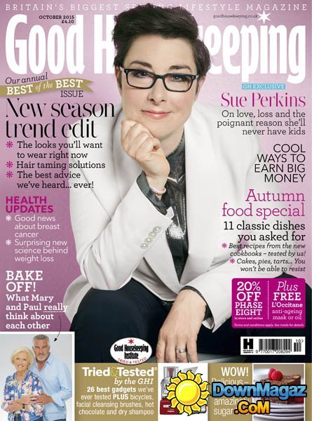 Good Housekeeping UK - October 2015 Good Housekeeping UK - October 2015