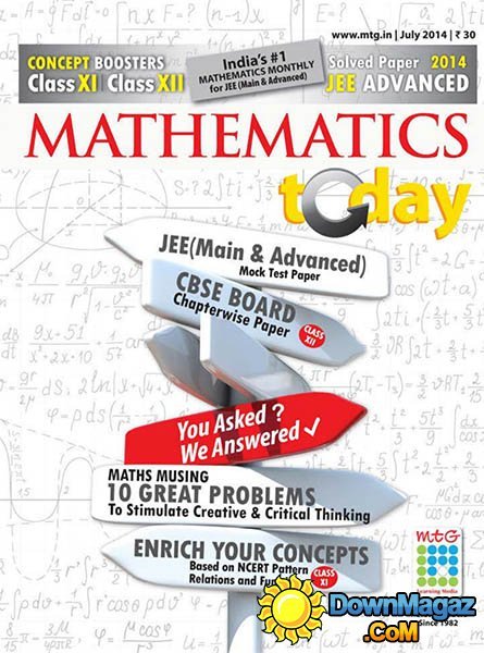 Mathematics Today - July 2014