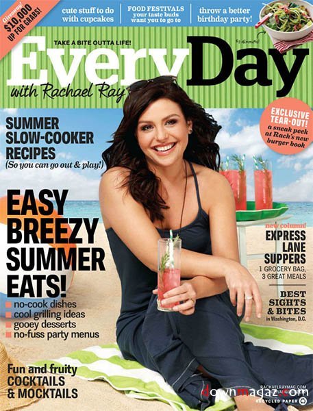 Every Day with Rachael Ray - July/August 2012 Every Day with Rachael Ray - July/August 2012