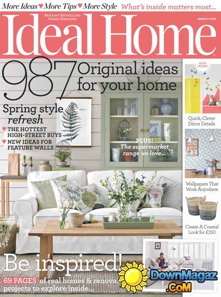 Ideal Home UK - March 2016 Ideal Home UK - March 2016