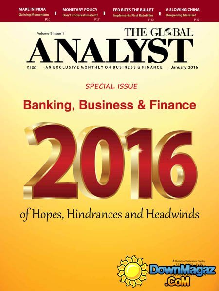 The Global Analyst - January 2016 The Global Analyst - January 2016