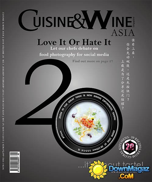 Cuisine & Wine Asia - January/February 2016 Cuisine & Wine Asia - January/February 2016
