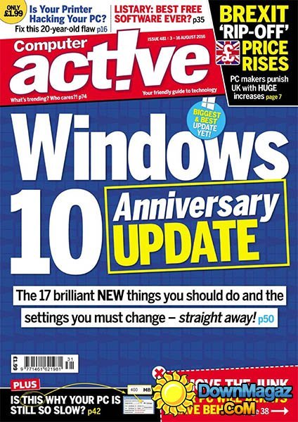 ComputerActive - 3 August 2016