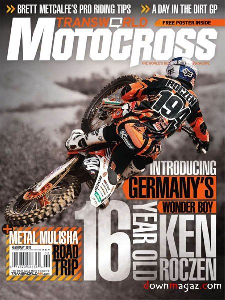 Transworld Motocross - February 2011 Transworld Motocross - February 2011