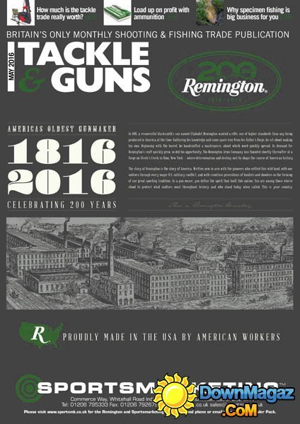 Tackle & Guns - May 2016