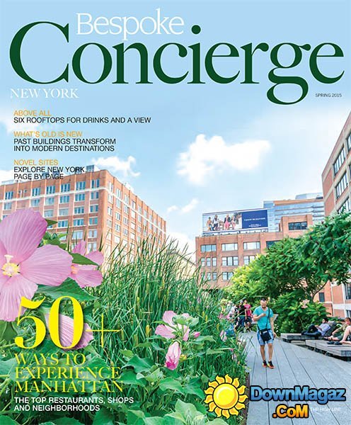 Bespoke Concierge New York - Spring 2015