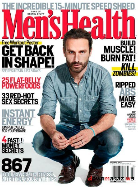 Men's Health USA Magazine - October 2012