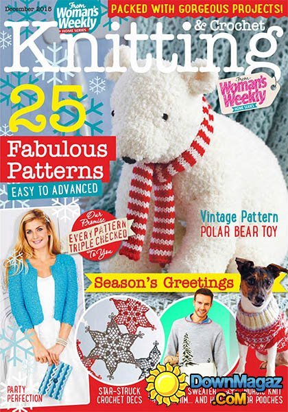 Woman's Weekly Knitting & Crochet UK - December 2015 Woman's Weekly Knitting & Crochet UK - December 2015