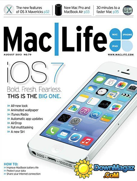Mac Life - August 2013 Mac Life - August 2013