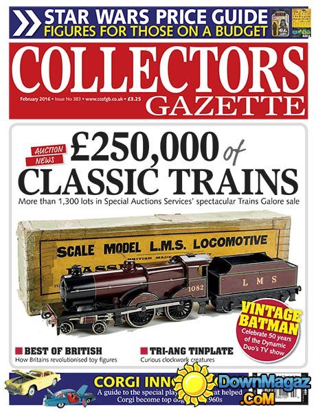 Collectors Gazette UK - February 2016 Collectors Gazette UK - February 2016