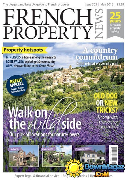 French Property News - May 2016 French Property News - May 2016