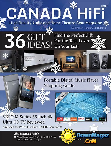 Canada HiFi - December 2015/January 2016 Canada HiFi - December 2015/January 2016
