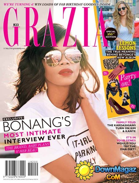 Grazia SA - 11 May 2016 Grazia SA - 11 May 2016