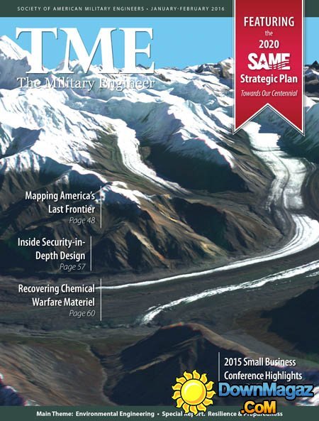 Time The Military Engineer - January/February 2016 Time The Military Engineer - January/February 2016