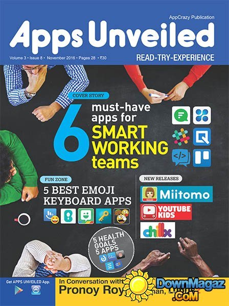 Apps Unveiled - 11.2016 Apps Unveiled - 11.2016