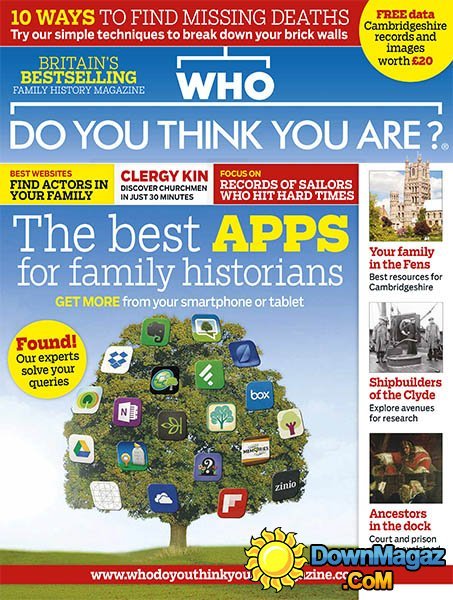 Who Do You Think You Are? - June 2014 Who Do You Think You Are? - June 2014