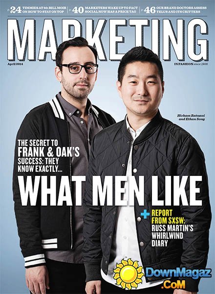 Marketing - April 2014 Marketing - April 2014