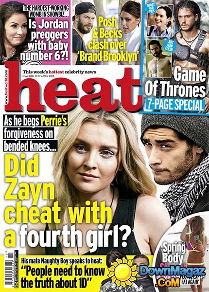 Heat UK - 11 April 2015 Heat UK - 11 April 2015