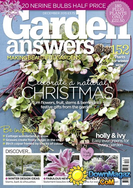 Garden Answers UK - December 2015 Garden Answers UK - December 2015