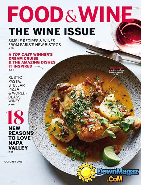 Food & Wine USA - October 2015