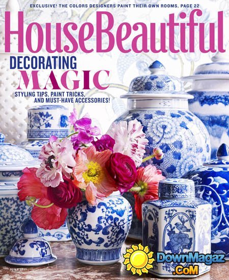 House Beautiful USA - June 2015 House Beautiful USA - June 2015