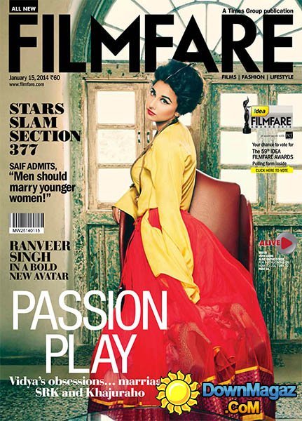 Filmfare - 15 January 2014