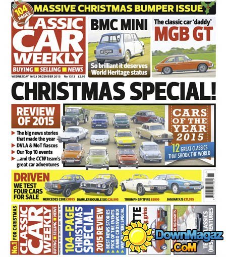 Classic Car Weekly UK - 16 December 2015 Classic Car Weekly UK - 16 December 2015