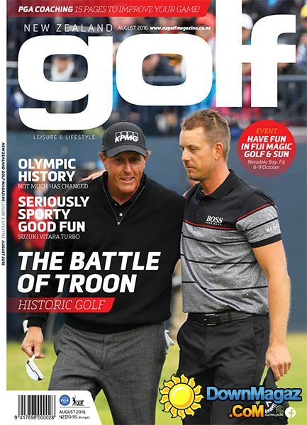 New Zealand Golf - August 2016 New Zealand Golf - August 2016
