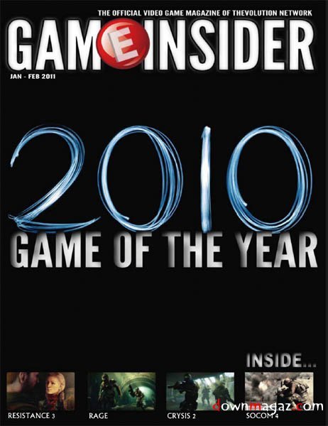 GameInsider - January/February 2011 GameInsider - January/February 2011