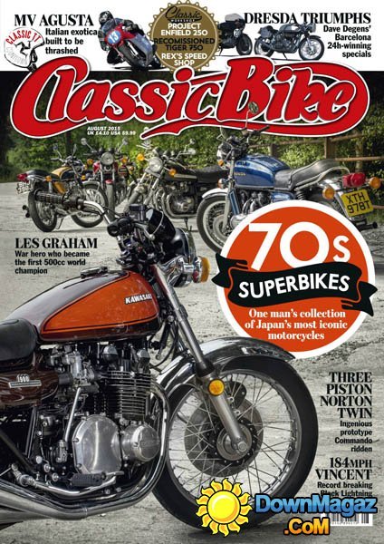 Classic Bike UK - August 2015 Classic Bike UK - August 2015