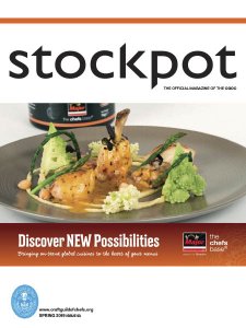 Stockpot - Spring 2019 Stockpot - Spring 2019