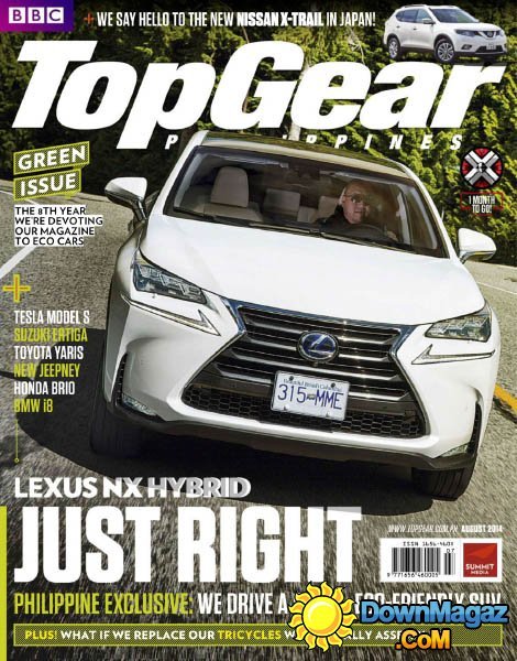 BBC Top Gear Philippines - August 2014