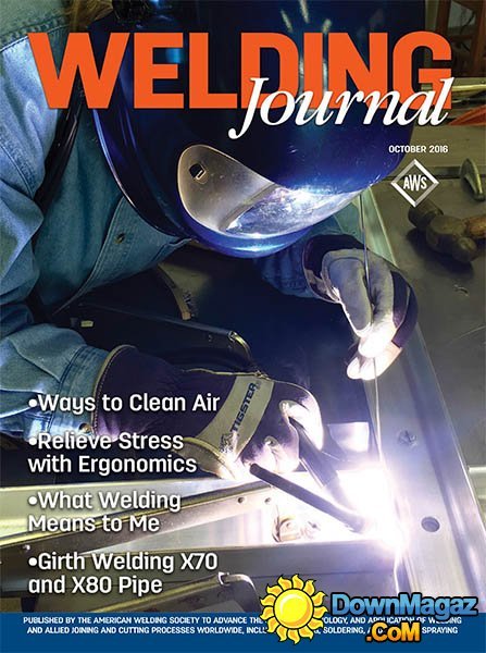 Welding Journal - October 2016 Welding Journal - October 2016