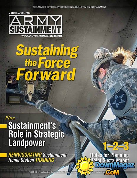 Army Sustainment – March/April 2014