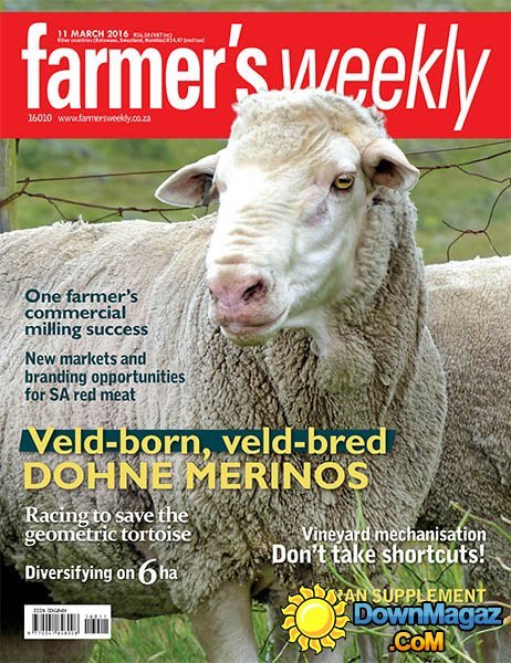 Farmer's Weekly - 11 March 2016 Farmer's Weekly - 11 March 2016