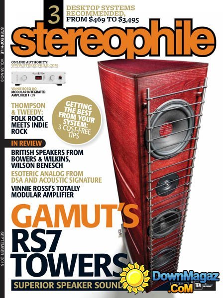 Stereophile USA - September 2015 Stereophile USA - September 2015