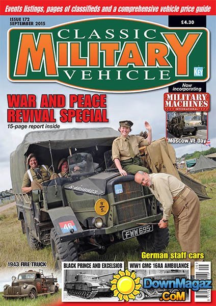 Classic Military Vehicle UK - September 2015 Classic Military Vehicle UK - September 2015