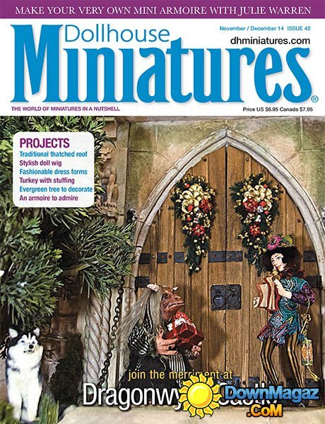 Dollhouse Miniatures - November/December 2014