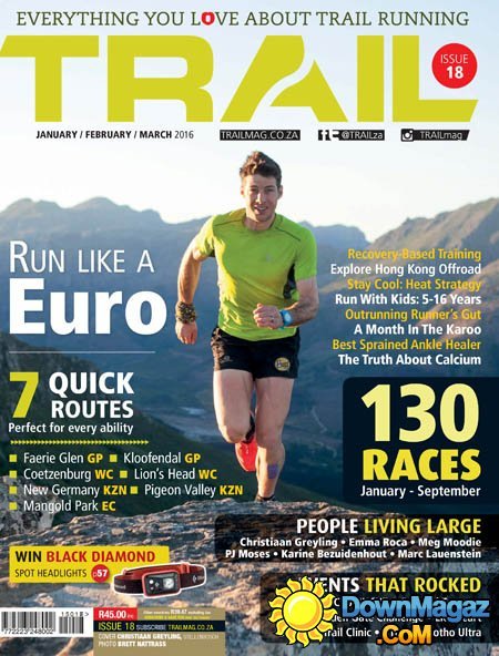 TRAIL - January - February - March 2016 TRAIL - January - February - March 2016