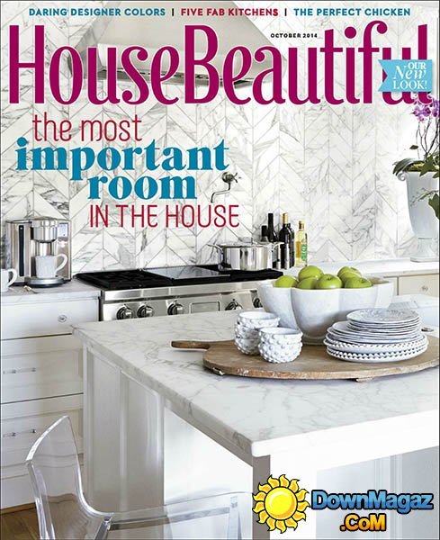 House Beautiful USA - October 2014 House Beautiful USA - October 2014