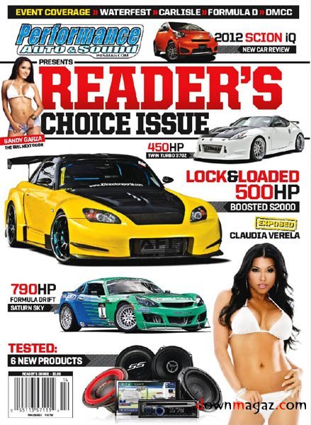 Performance Auto & Sound Readers Choice - Autumn 2011 Performance Auto & Sound Readers Choice - Autumn 2011