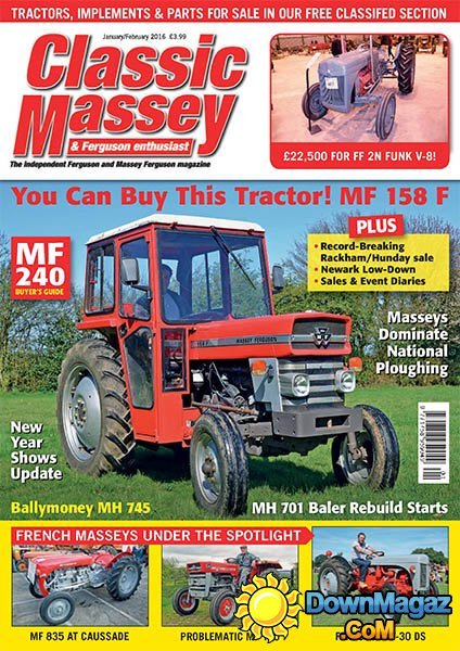 Classic Massey & Ferguson Enthusiast UK - January/February 2016