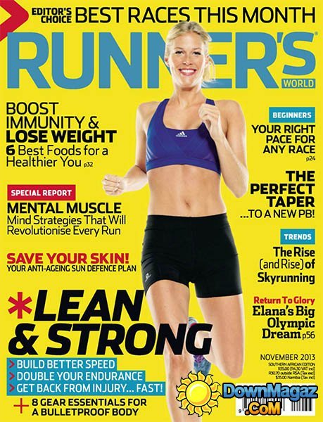 Runner's World South Africa - November 2013 Runner's World South Africa - November 2013