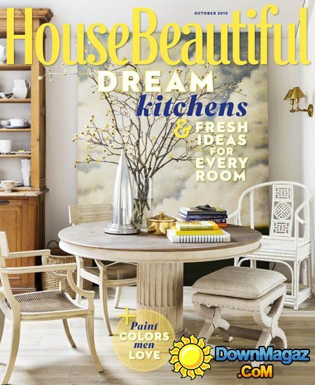 House Beautiful USA – October 2015 House Beautiful USA – October 2015