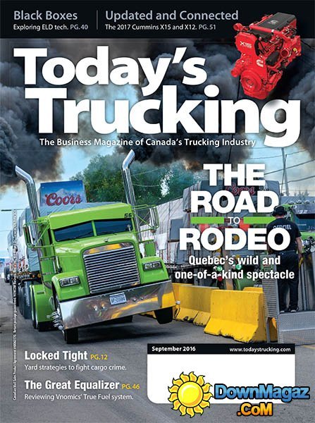 Today's Trucking - September 2016 Today's Trucking - September 2016