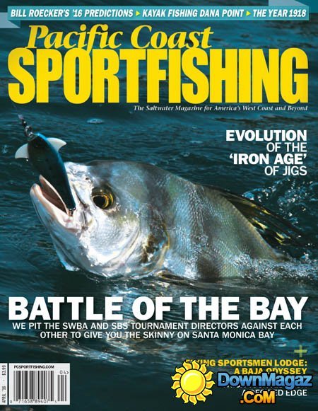 Pacific Coast Sportfishing - April 2016
